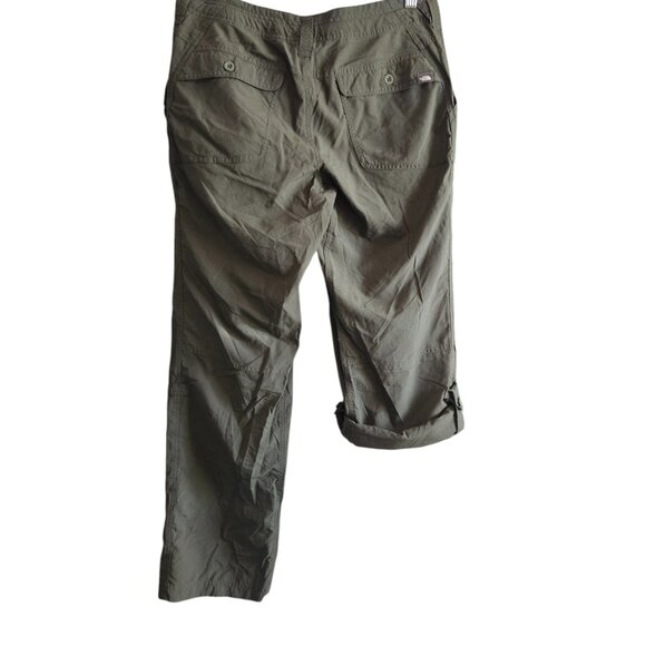 The North Face Womens Convertible Hiking Pants, Olive - Picture 3 of 10